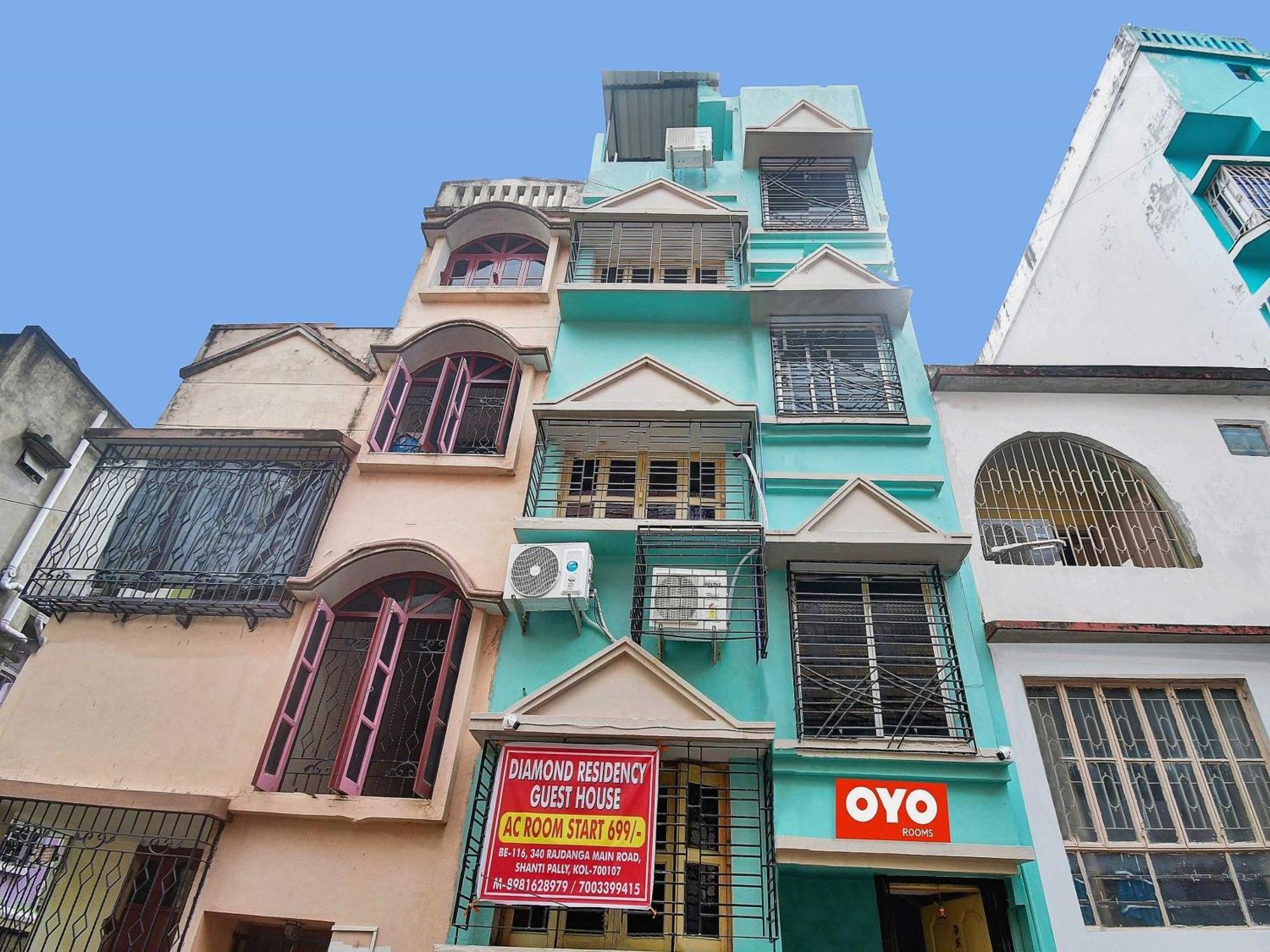 Hotel O Diamond Residency Calcutta Exterior foto
