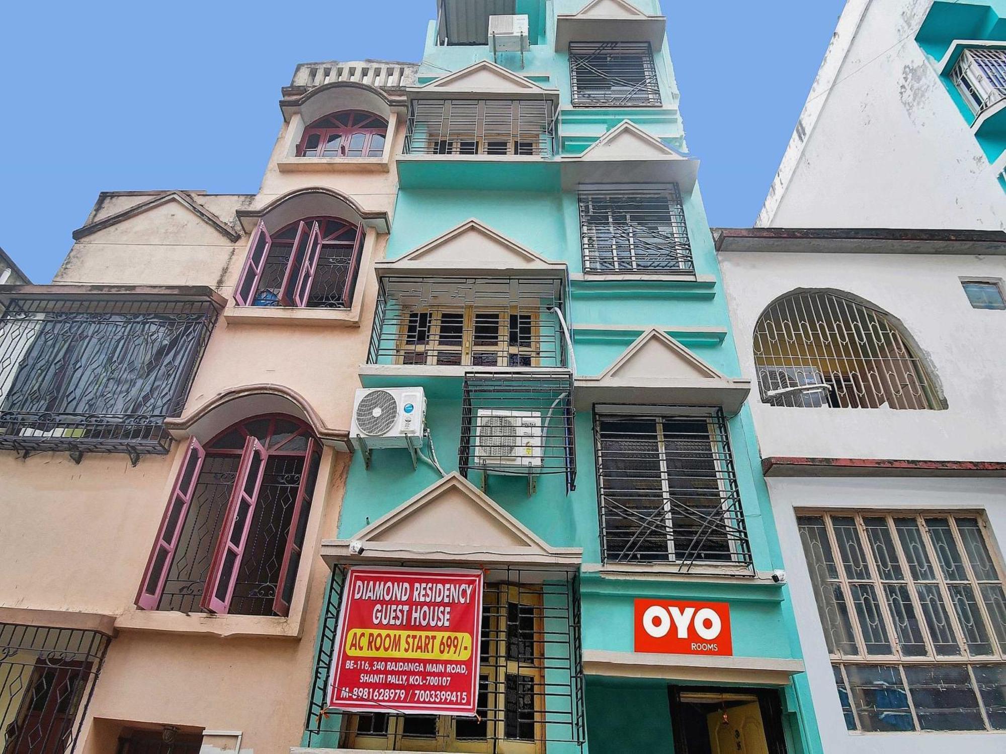 Hotel O Diamond Residency Calcutta Exterior foto