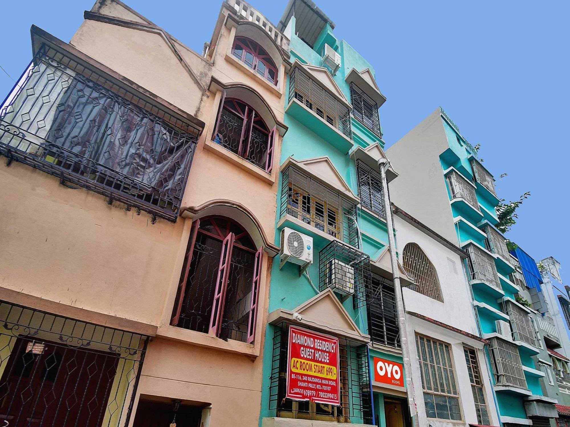 Hotel O Diamond Residency Calcutta Exterior foto