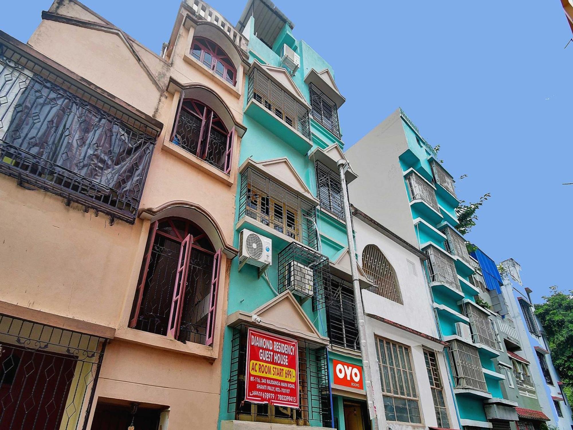 Hotel O Diamond Residency Calcutta Exterior foto