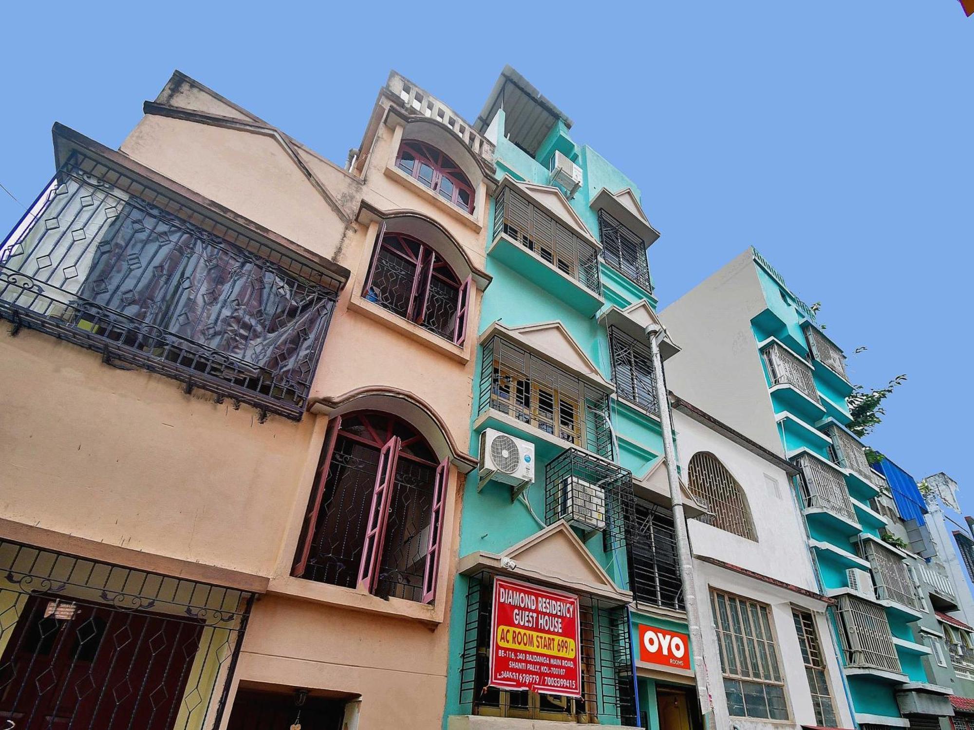 Hotel O Diamond Residency Calcutta Exterior foto