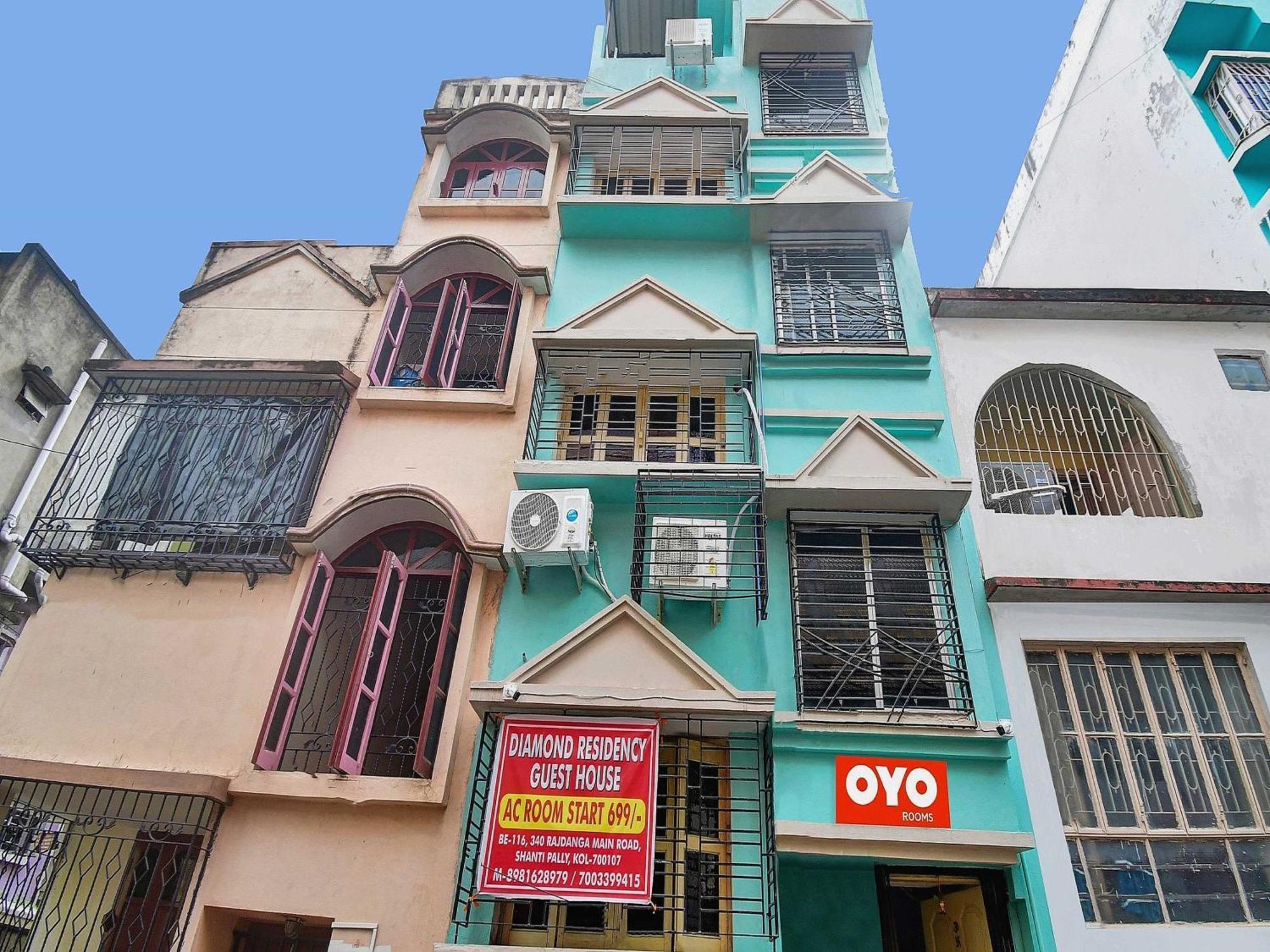 Hotel O Diamond Residency Calcutta Exterior foto