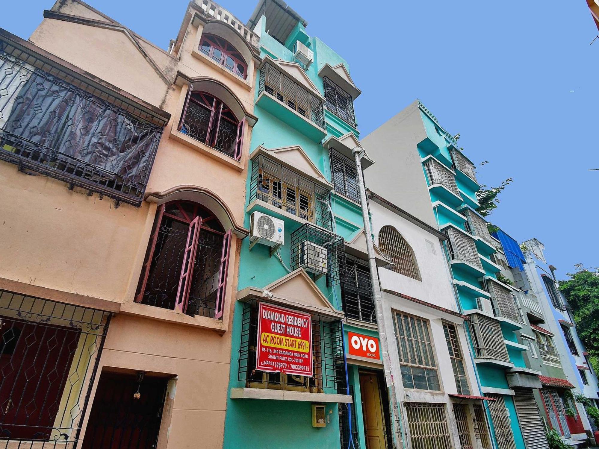 Hotel O Diamond Residency Calcutta Exterior foto