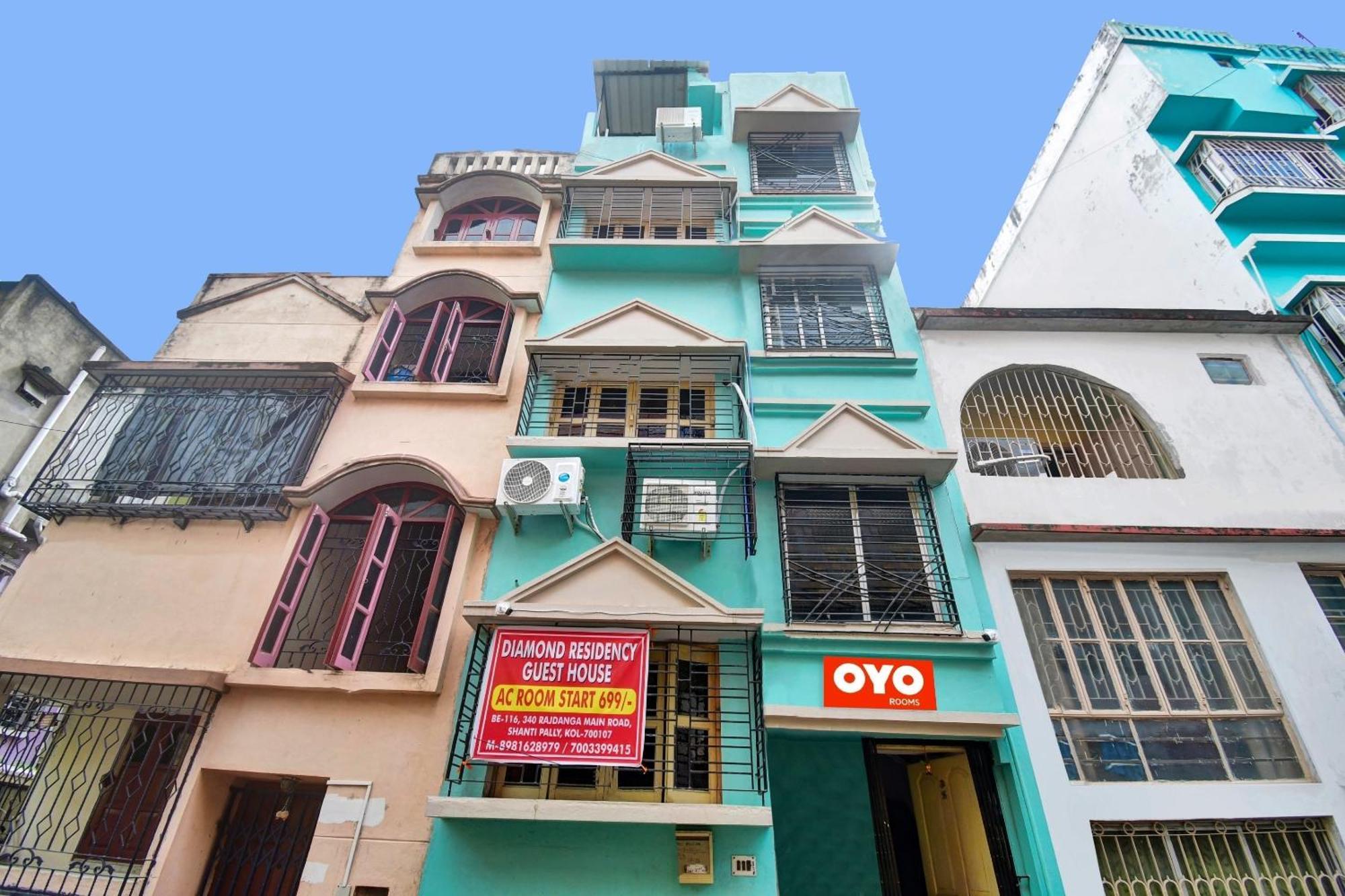 Hotel O Diamond Residency Calcutta Exterior foto